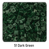 Mini 1x1 Self-Locking Building Bricks – Compatible with Major Brands