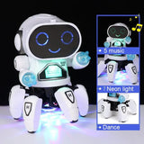 LED Dancing Octopus Robot Toy – Musical, Interactive, and Light-Up Kids’ Gift