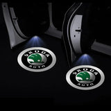 Skoda LED Door Projector Lights - HD Welcome Logo Lights for Octavia, Kodiaq, Superb & More
