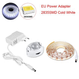 Motion Sensor LED Strip Lights - Self-Adhesive, Waterproof, Adjustable Time Delay for Home, Closet, and Kitchen