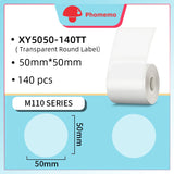 Portable Bluetooth Thermal Label Printer – Mini Barcode & Sticker Maker for Business and Home Use