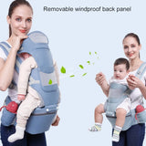 Mochila portabebés ergonómica: asiento de cadera cómodo y de apoyo para bebés y niños pequeños