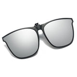 Fashionable Polarized Myopia Glasses Clip – Night Vision & UV Protection for Drivers