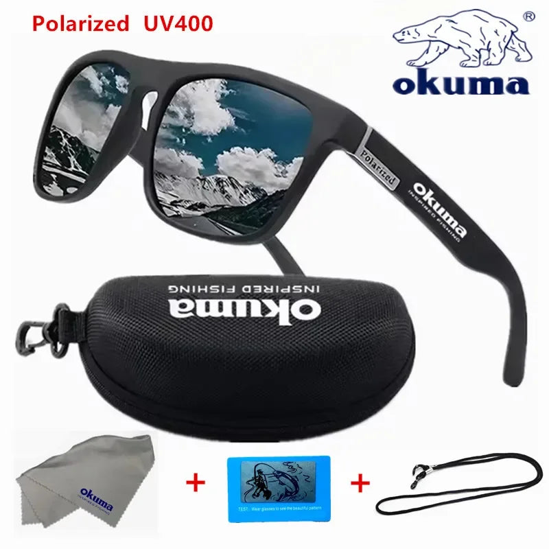 Okuma Polarized UV400 Sunglasses – Lightweight Outdoor Eyewear for Hunting, Fishing, Driving & Sports