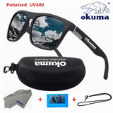 Gafas de sol polarizadas Okuma con protección UV400: gafas ligeras para actividades al aire libre, caza, pesca, conducción y deportes