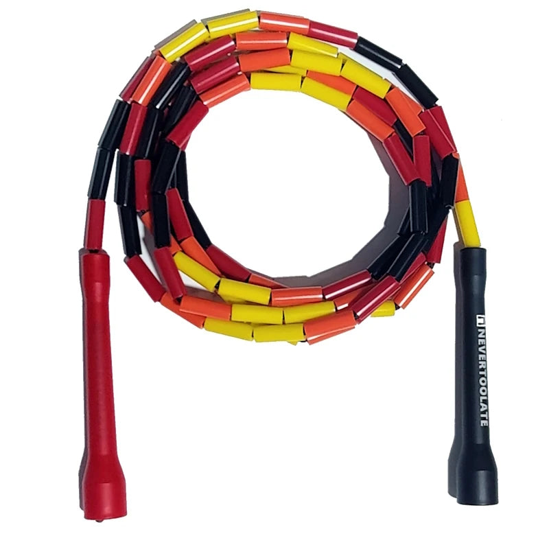 Freestyle Beaded Jump Rope for Skill Training and Cardio Fitness