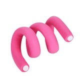 42 piezas de varillas rizadoras sin calor: rulos de esponja suave para peinar el cabello tú mismo