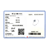 925 Sterling Silver Heart-Shaped Zirconia Wedding Ring – Elegant Fine Jewelry for Women