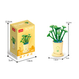 Building Block Flower Bouquet Kit – Creative DIY Botanical Set for All Ages