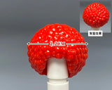 Customizable Figure Hairstyle Building Blocks - 50+ Hair & Head Accessories for LEGO-Compatible Figures