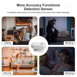 Smart PIR Motion Sensor with 24G mmWave Radar – Zigbee Compatible for Home Automation