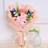Hello Kitty Plush Bouquet - Sanrio Flower Doll Gift Set (35cm)
