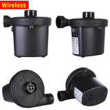 Portable Electric Air Pump for Air Mattresses, Inflatables & Pools – High-Pressure, Multi-Power Options