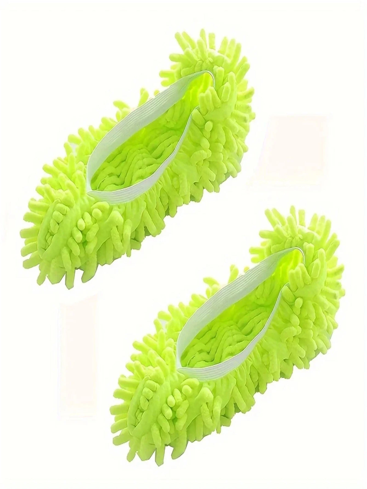 Reusable Microfiber Mop Slippers – Soft, Washable Cleaning Foot Socks for Floors
