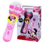Disney Princess Singing Microphone Toy - Frozen & Minnie Mouse Musical Karaoke Mic for Kids