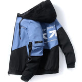 Men's High Street Pilot Jacket – Printed Windproof Cargo Coat