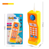 Interactive Baby Phone Toy - Educational Musical Phone with Lights & Sounds for Toddlers