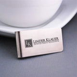 Custom Engraved Stainless Steel Money Clip – Slim & Stylish Cash and Card Holder