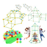 Indoor Kids Fort Building Kit – Creative Construction Play Set for Boys & Girls