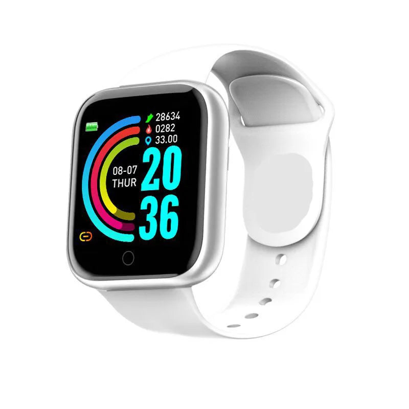 Smart Watch with Heart Rate Monitor, Blood Pressure Tracking & Fitness Features
