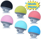 Mini Mushroom Bluetooth Speaker – Waterproof Portable Audio with Phone Stand Function