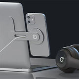 Invisible Foldaway Magnetic Car Phone Mount & 15W Magsafe Wireless Charger