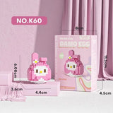 Disney Stitch & Sanrio Building Blocks Set - Cute Character Model Kit for Kids
