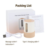 Scalp Massage Comb with Red Light Therapy & Essential Oil Applicator for Hair Growth
