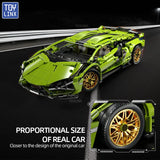 RC Building Block Car Kit – DIY Remote Control Toy with Motors & Battery for Teens and Adults