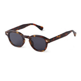 Vintage Shell Round Sunglasses – Retro Fashion Shades for Men & Women (UV400 Protection)