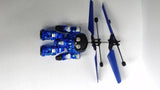 Robot volador con detección de gestos Mech Warrior: dron luminiscente con LED y control mediante aplicación