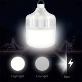 Bombilla LED recargable por USB | Luz portátil de emergencia para acampar