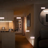 Rechargeable Motion Sensor LED Strip Night Light for Emergency Use