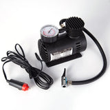 300PSI 12V Portable Mini Air Compressor – Electric Tire Inflator Pump for Car, Bike, Motorcycle, and Sports Equipment