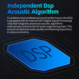 Bluetooth Ear Hook Adapter – Convert Wired Earphones to Wireless with HiFi Sound & Built-in Mic