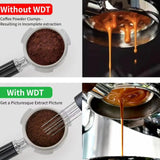 Precision Espresso Distribution Tool with 0.4mm Stainless Steel Needles
