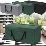 Bolsa de almacenamiento de cojines impermeable de gran capacidad: protección duradera para exteriores