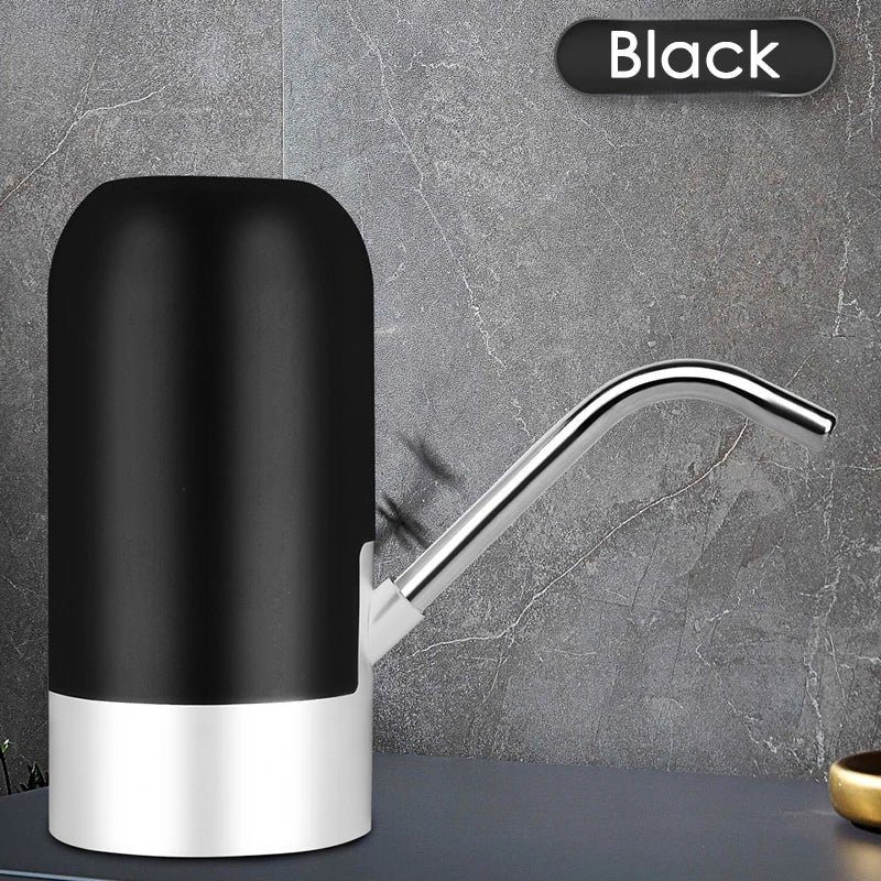Portable Electric Water Dispenser – USB Charging for 5-Gallon Bottles