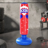 Kids Free Standing Punching Bag - Inflatable Tumbler Boxing Bag for Stress Relief