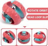 Cubo antiestrés con forma de bola Orbit Ball: juguete sensorial antiestrés para niños y adultos, juguete giratorio para entrenar la concentración