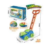 Mower Trolley Bubble Machine – High-Speed Rotating Electric Bubble Gun for Kids