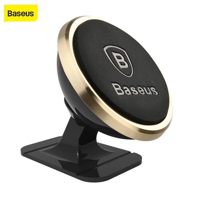 Universal Magnetic Car Phone Holder – Secure, Hands-Free, 360° Rotation