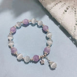 Elegant Crystal Beaded Bracelet – Stylish Opal Gemstone Jewelry for Women