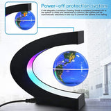 Magnetic Levitating Globe Lamp - Floating World Map with LED Lights