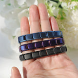 Stainless Steel Hologram Bracelet – Stylish & Durable Unisex Link Chain Jewelry