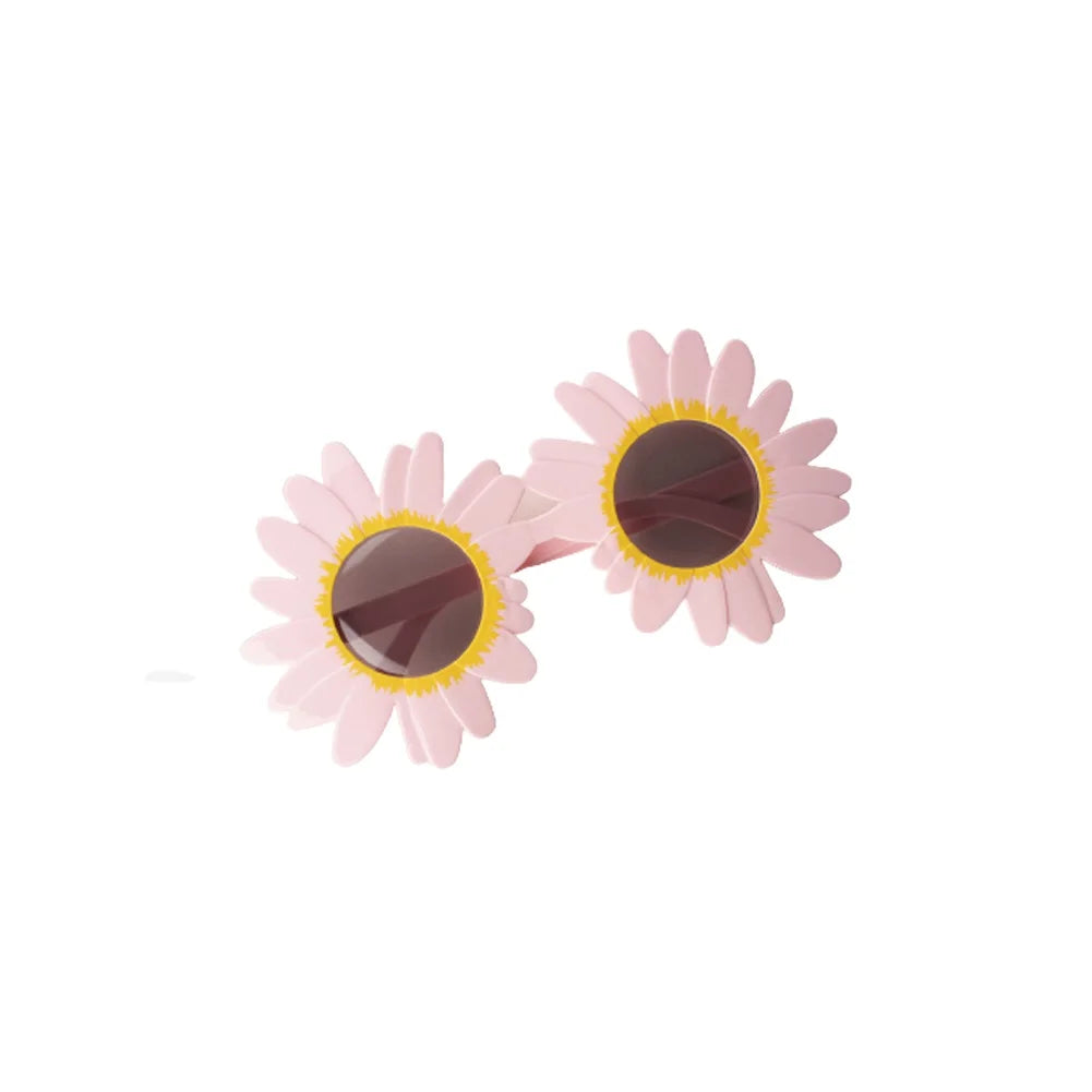 Sunflower Sunglasses – Fun, Decorative Daisy-Shaped Eyewear for Parties, Photoshoots, and Outdoor Fun
