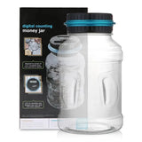 Digital Coin Counter Piggy Bank – LCD Money Saving Jar for Coins & Cash