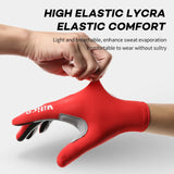 Cycling Gloves with Touchscreen - Breathable & Gel-Padded for Road & MTB Riding