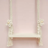 Newborn Wooden Swing Chair for Baby Photography Props