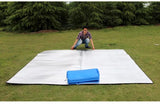 Waterproof Foldable Camping Mat with Built-In Pump & Insulated Foam Layer